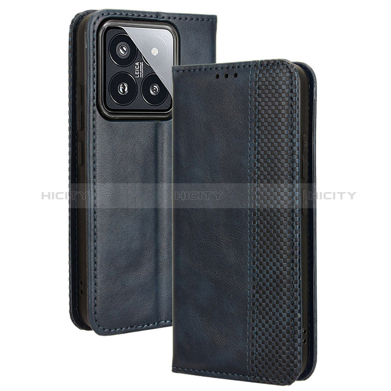 Custodia Portafoglio In Pelle Cover con Supporto BY4 per Xiaomi Mi 14 5G