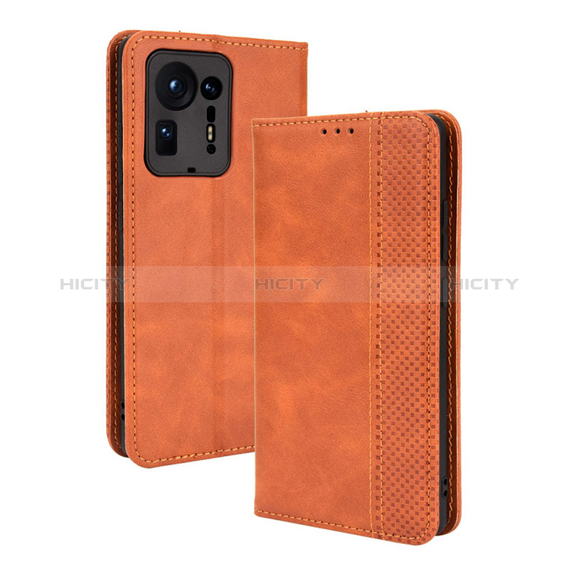 Custodia Portafoglio In Pelle Cover con Supporto BY4 per Xiaomi Mi Mix 4 5G