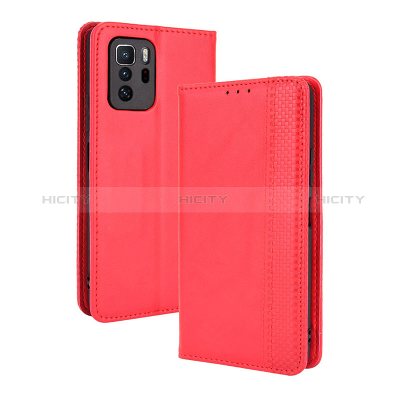 Custodia Portafoglio In Pelle Cover con Supporto BY4 per Xiaomi Poco X3 GT 5G