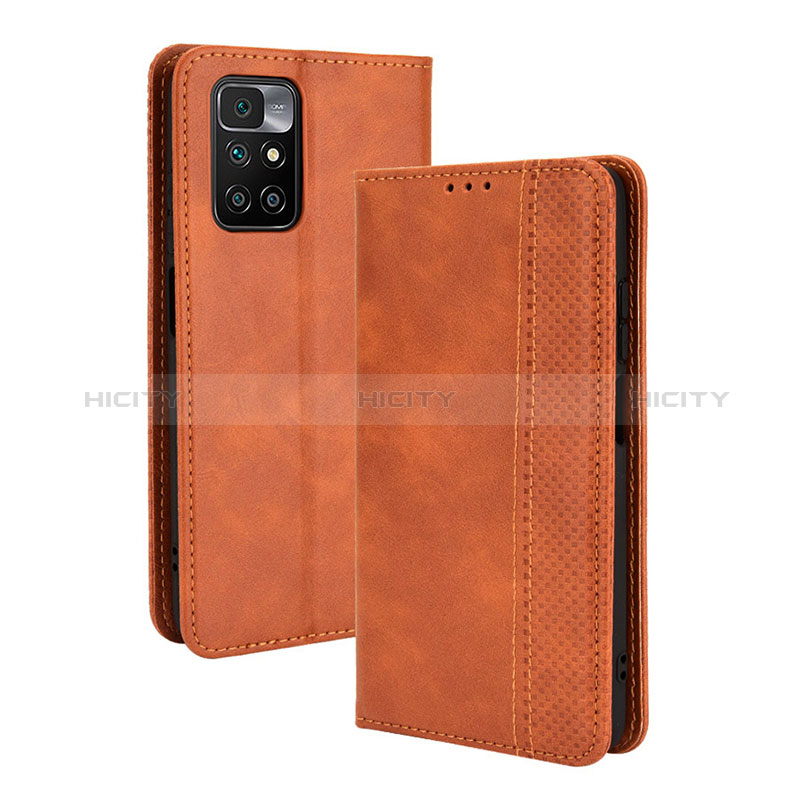 Custodia Portafoglio In Pelle Cover con Supporto BY4 per Xiaomi Redmi 10 (2022)