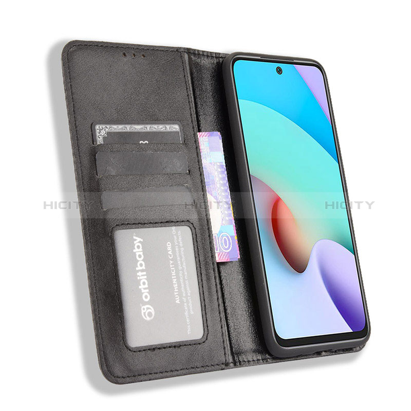 Custodia Portafoglio In Pelle Cover con Supporto BY4 per Xiaomi Redmi 10 (2022)