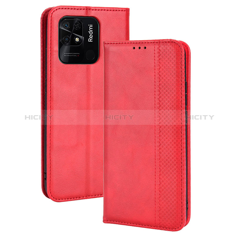 Custodia Portafoglio In Pelle Cover con Supporto BY4 per Xiaomi Redmi 10C 4G