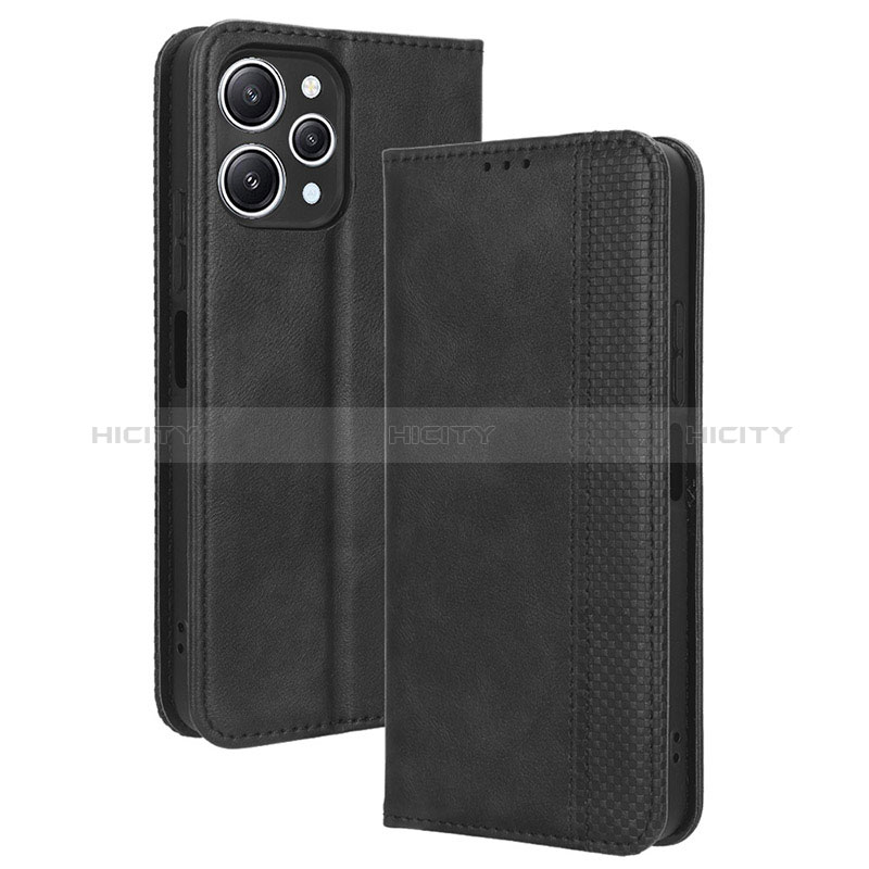 Custodia Portafoglio In Pelle Cover con Supporto BY4 per Xiaomi Redmi 12 4G