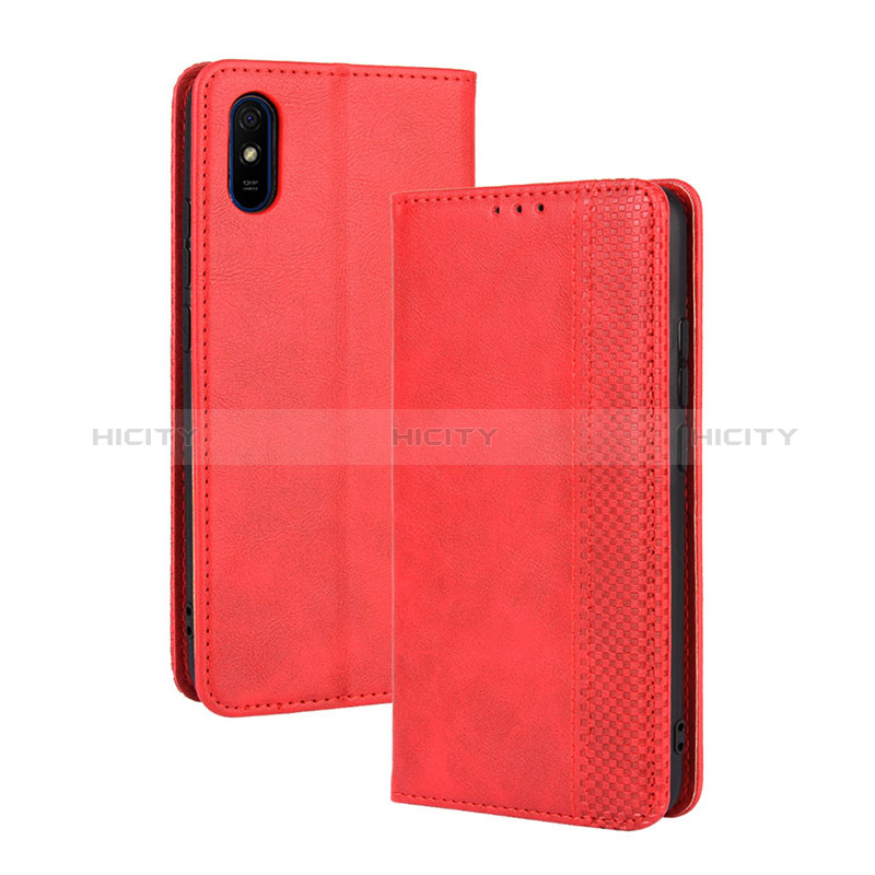 Custodia Portafoglio In Pelle Cover con Supporto BY4 per Xiaomi Redmi 9i