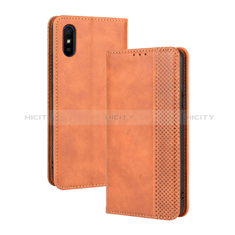 Custodia Portafoglio In Pelle Cover con Supporto BY4 per Xiaomi Redmi 9i