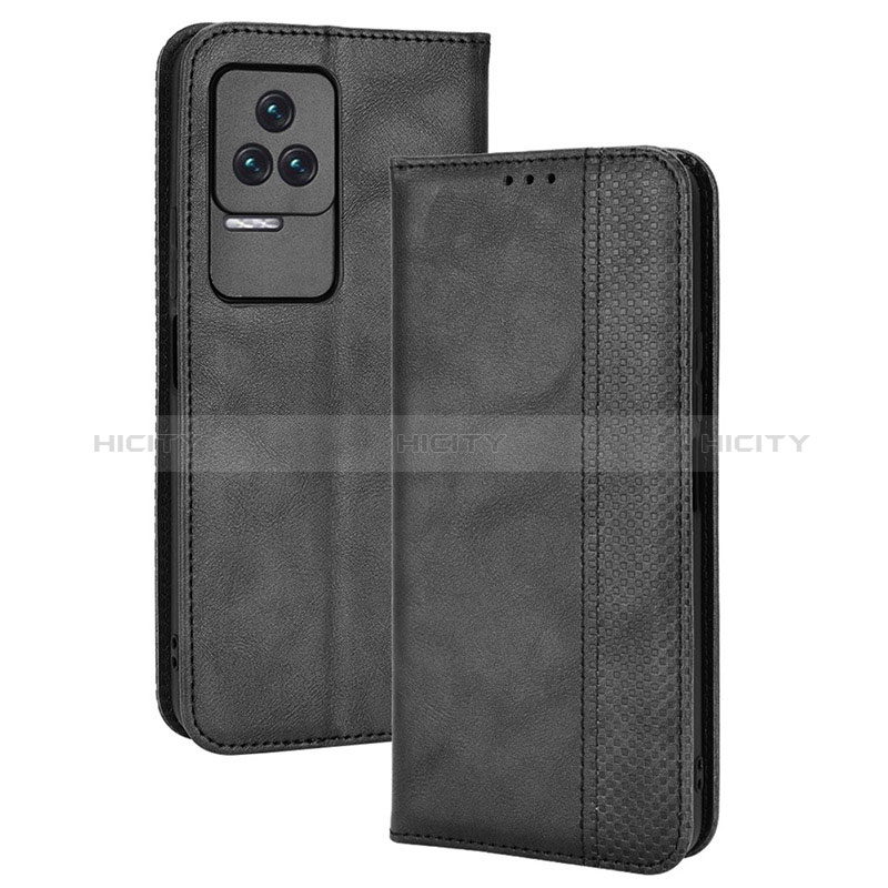 Custodia Portafoglio In Pelle Cover con Supporto BY4 per Xiaomi Redmi K40S 5G