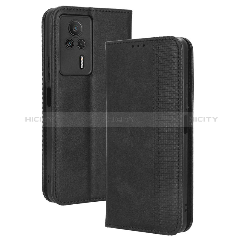 Custodia Portafoglio In Pelle Cover con Supporto BY4 per Xiaomi Redmi K60E 5G