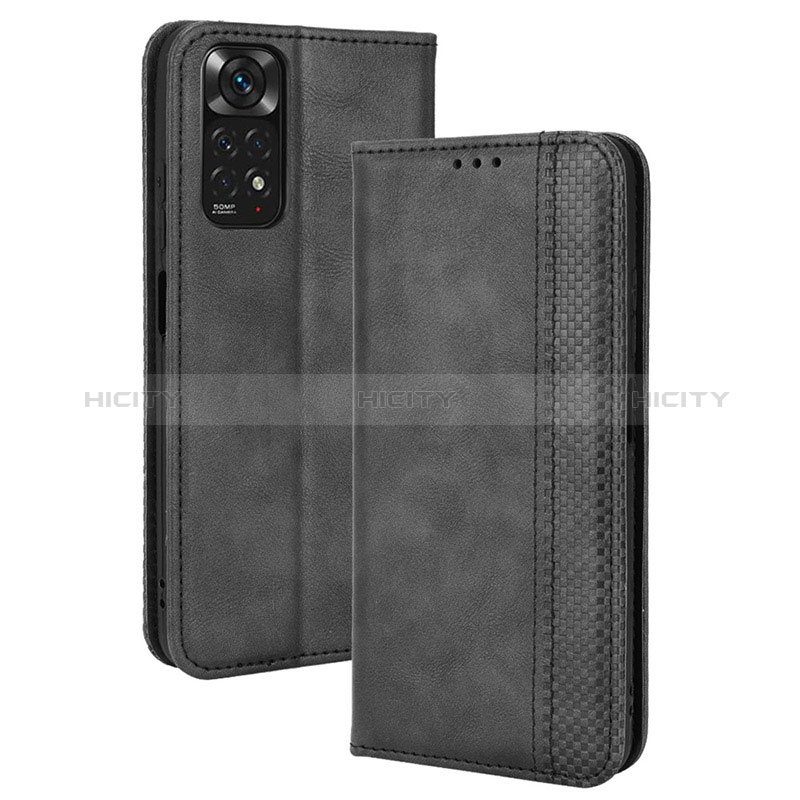 Custodia Portafoglio In Pelle Cover con Supporto BY4 per Xiaomi Redmi Note 11 4G (2022)