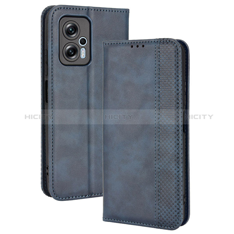 Custodia Portafoglio In Pelle Cover con Supporto BY4 per Xiaomi Redmi Note 11T Pro+ Plus 5G