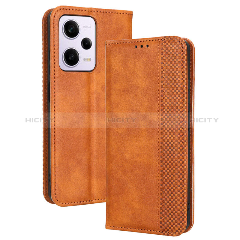 Custodia Portafoglio In Pelle Cover con Supporto BY4 per Xiaomi Redmi Note 12 Pro 5G