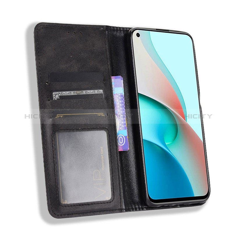 Custodia Portafoglio In Pelle Cover con Supporto BY4 per Xiaomi Redmi Note 9 5G