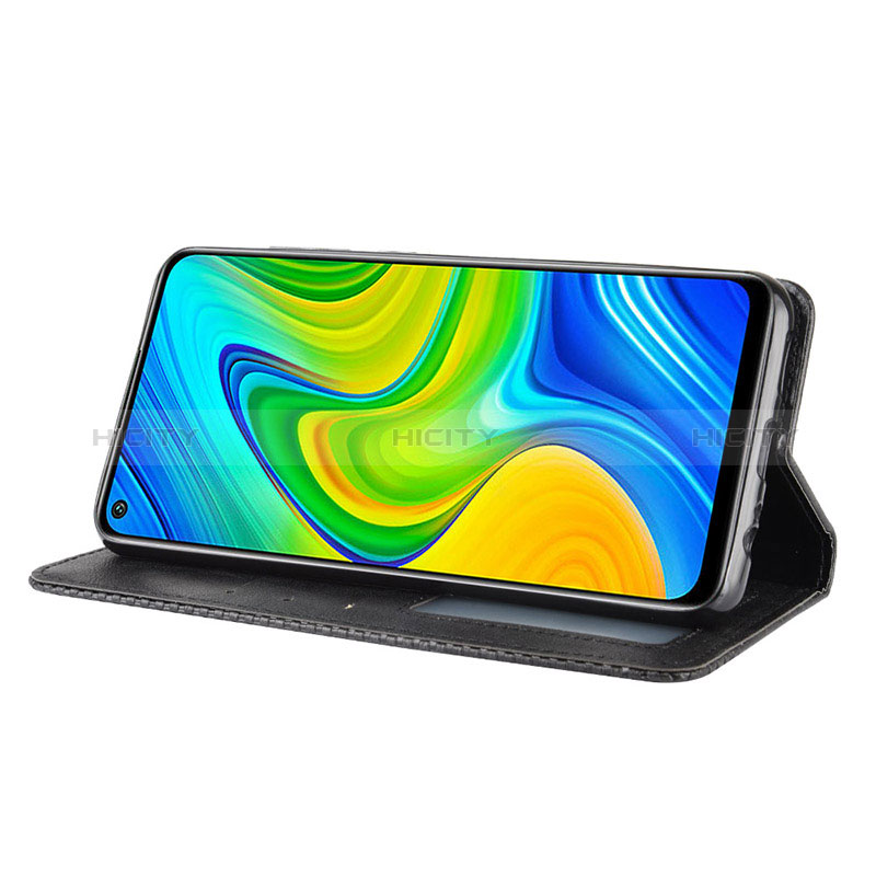 Custodia Portafoglio In Pelle Cover con Supporto BY4 per Xiaomi Redmi Note 9