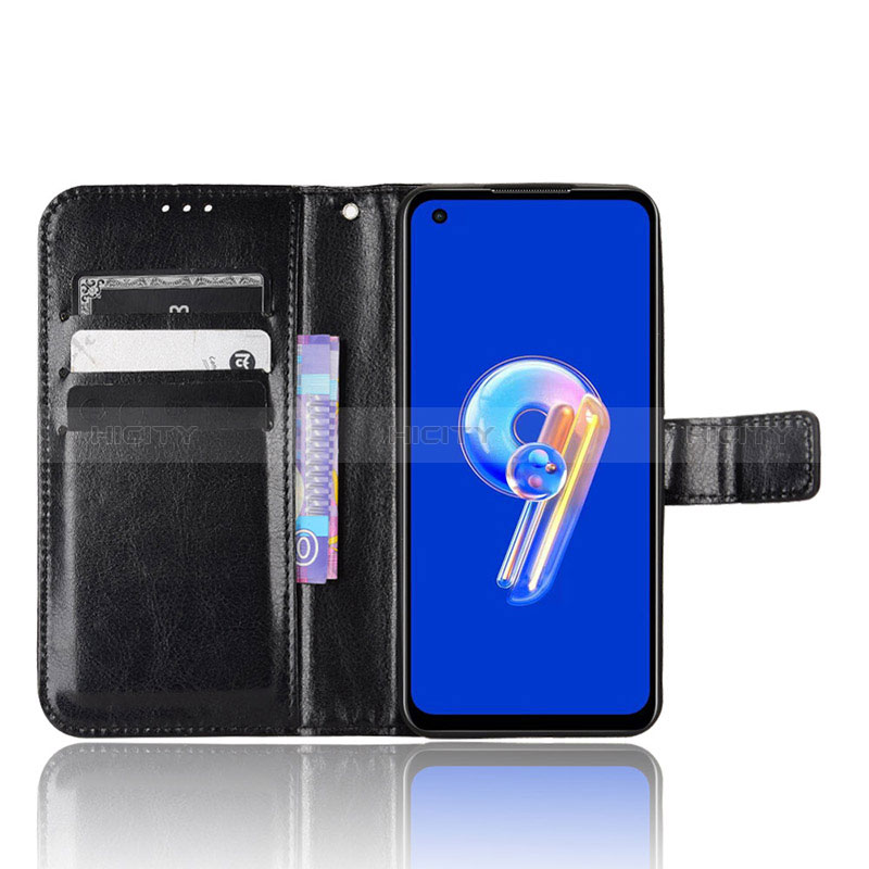 Custodia Portafoglio In Pelle Cover con Supporto BY5 per Asus Zenfone 9