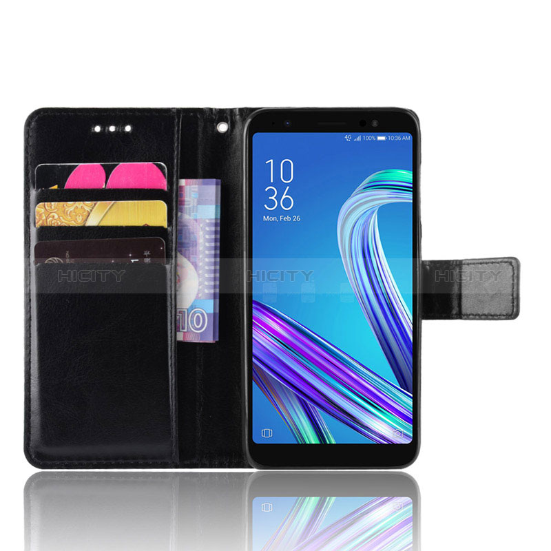 Custodia Portafoglio In Pelle Cover con Supporto BY5 per Asus ZenFone Live L2 ZA550KL