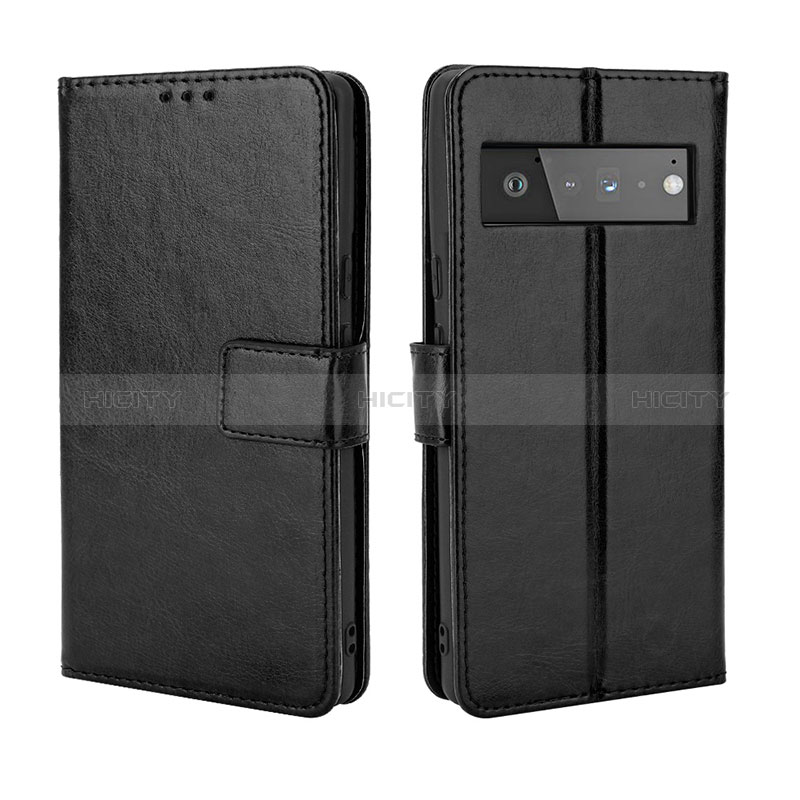 Custodia Portafoglio In Pelle Cover con Supporto BY5 per Google Pixel 6 5G