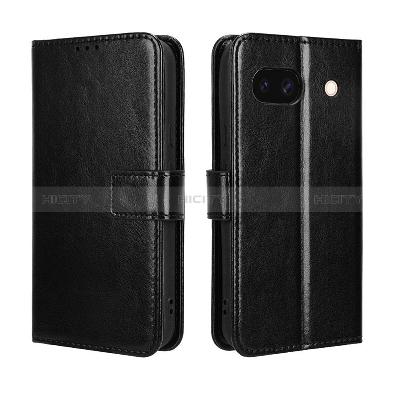 Custodia Portafoglio In Pelle Cover con Supporto BY5 per Google Pixel 8a 5G Nero