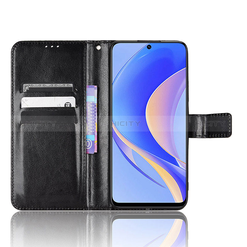 Custodia Portafoglio In Pelle Cover con Supporto BY5 per Huawei Enjoy 50 Pro