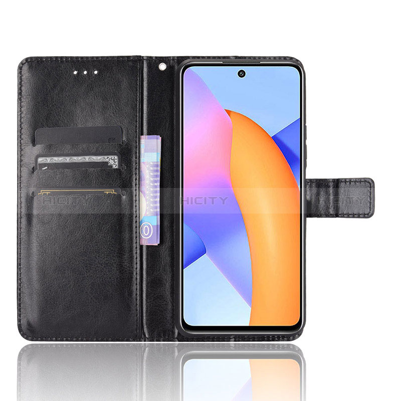 Custodia Portafoglio In Pelle Cover con Supporto BY5 per Huawei Honor 10X Lite