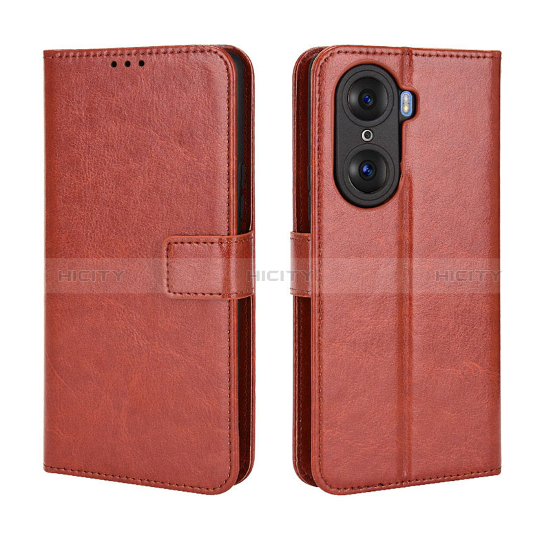 Custodia Portafoglio In Pelle Cover con Supporto BY5 per Huawei Honor 60 5G