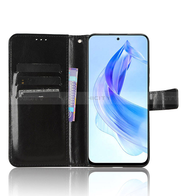 Custodia Portafoglio In Pelle Cover con Supporto BY5 per Huawei Honor 90 Lite 5G