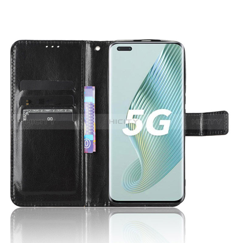 Custodia Portafoglio In Pelle Cover con Supporto BY5 per Huawei Honor Magic5 Pro 5G