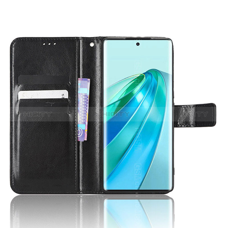 Custodia Portafoglio In Pelle Cover con Supporto BY5 per Huawei Honor X9a 5G