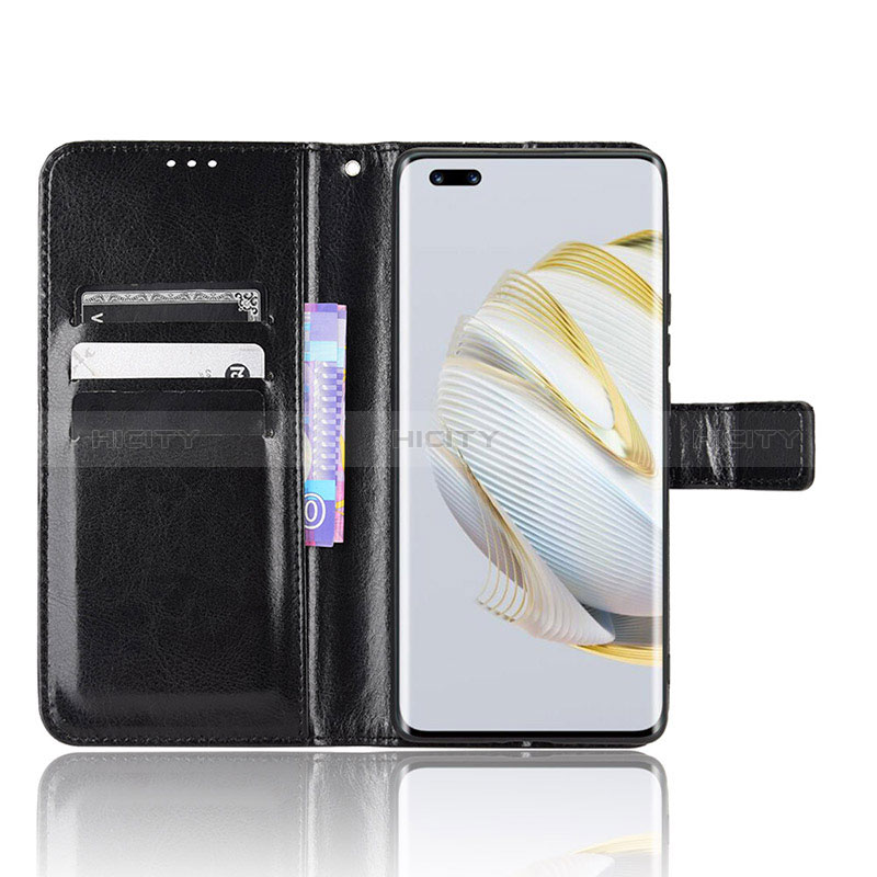 Custodia Portafoglio In Pelle Cover con Supporto BY5 per Huawei Nova 10