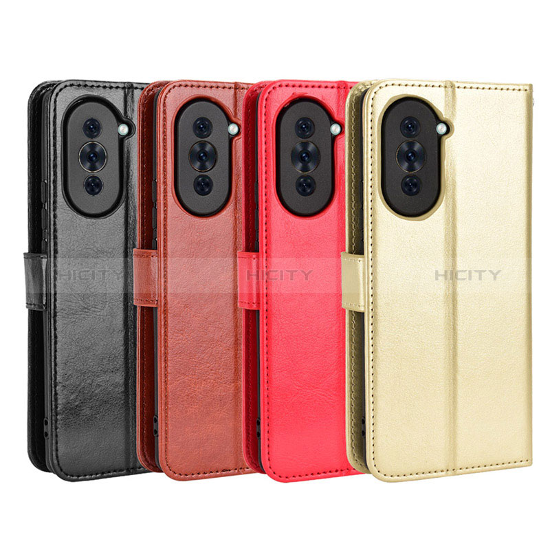 Custodia Portafoglio In Pelle Cover con Supporto BY5 per Huawei Nova 10 Pro