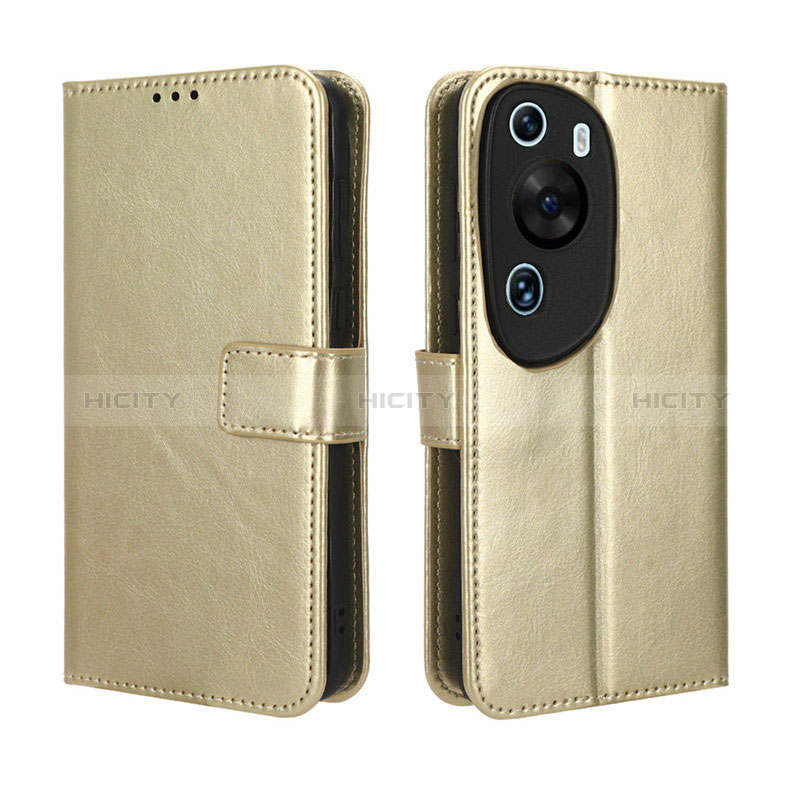 Custodia Portafoglio In Pelle Cover con Supporto BY5 per Huawei P60 Art