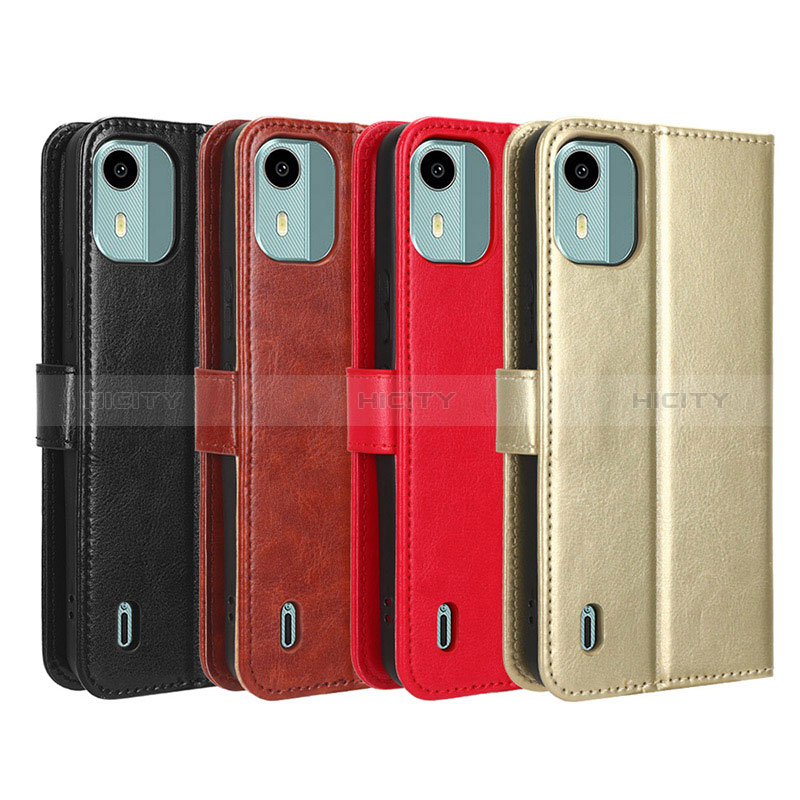 Custodia Portafoglio In Pelle Cover con Supporto BY5 per Nokia C12