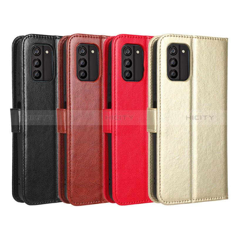 Custodia Portafoglio In Pelle Cover con Supporto BY5 per Nokia G100