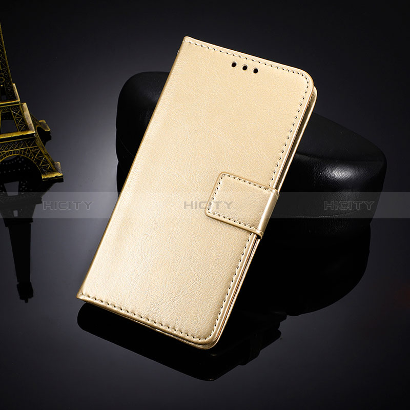 Custodia Portafoglio In Pelle Cover con Supporto BY5 per Nokia X20 Oro