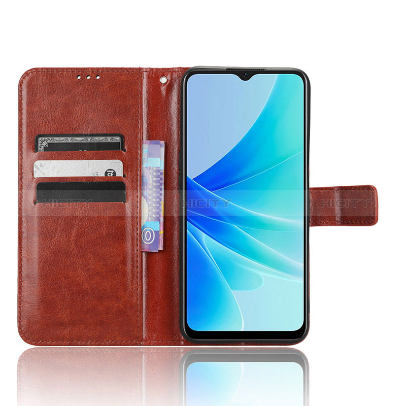 Custodia Portafoglio In Pelle Cover con Supporto BY5 per Oppo A77s