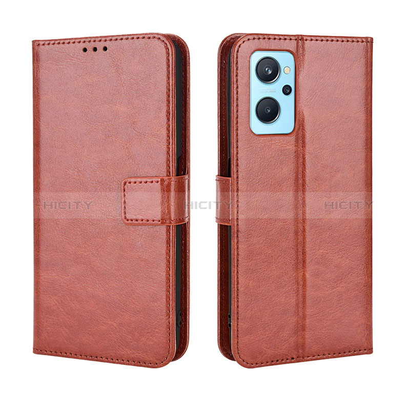 Custodia Portafoglio In Pelle Cover con Supporto BY5 per Oppo A96 4G