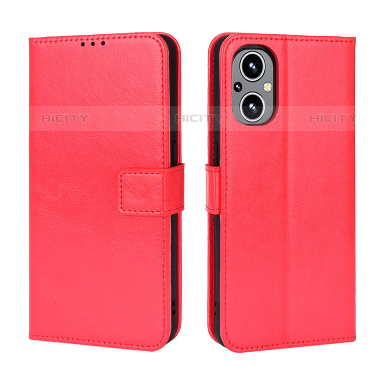 Custodia Portafoglio In Pelle Cover con Supporto BY5 per Oppo F21 Pro 5G