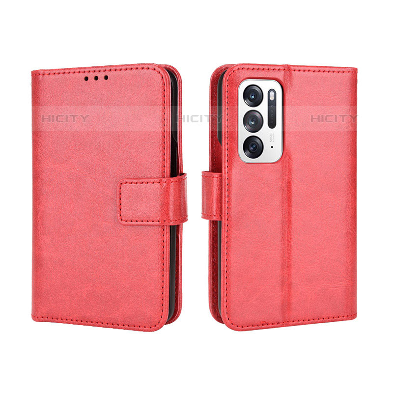 Custodia Portafoglio In Pelle Cover con Supporto BY5 per Oppo Find N 5G