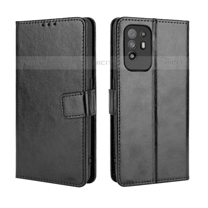 Custodia Portafoglio In Pelle Cover con Supporto BY5 per Oppo Reno5 Z 5G