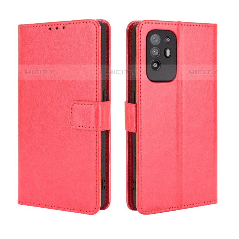 Custodia Portafoglio In Pelle Cover con Supporto BY5 per Oppo Reno5 Z 5G