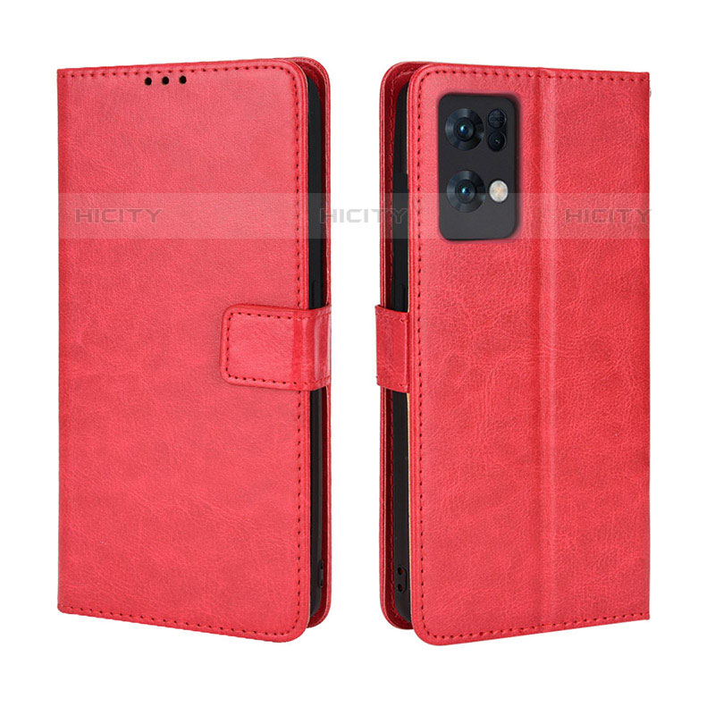 Custodia Portafoglio In Pelle Cover con Supporto BY5 per Oppo Reno7 Pro 5G