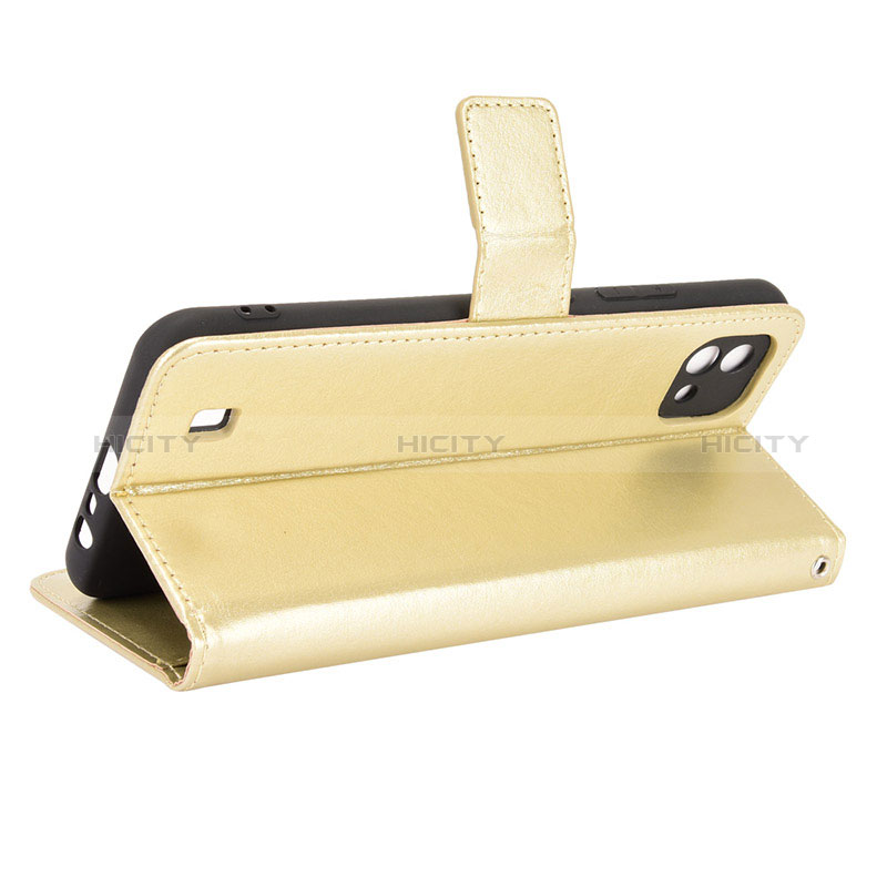 Custodia Portafoglio In Pelle Cover con Supporto BY5 per Realme C11 (2021)