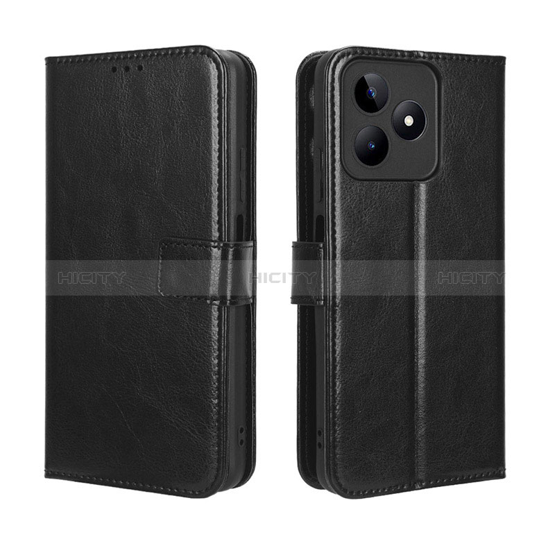 Custodia Portafoglio In Pelle Cover con Supporto BY5 per Realme C53 India