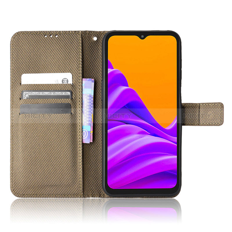 Custodia Portafoglio In Pelle Cover con Supporto BY5 per Samsung Galaxy XCover 6 Pro 5G