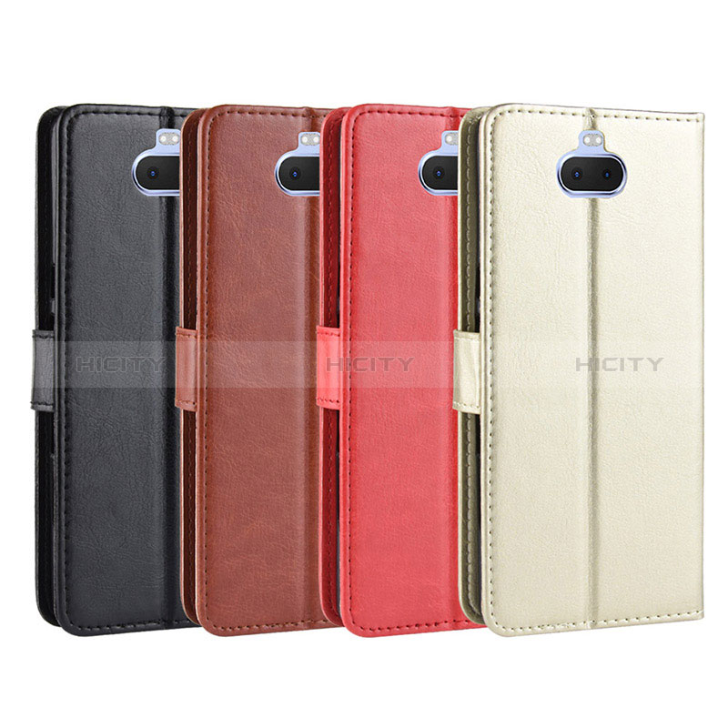 Custodia Portafoglio In Pelle Cover con Supporto BY5 per Sony Xperia 10 Plus