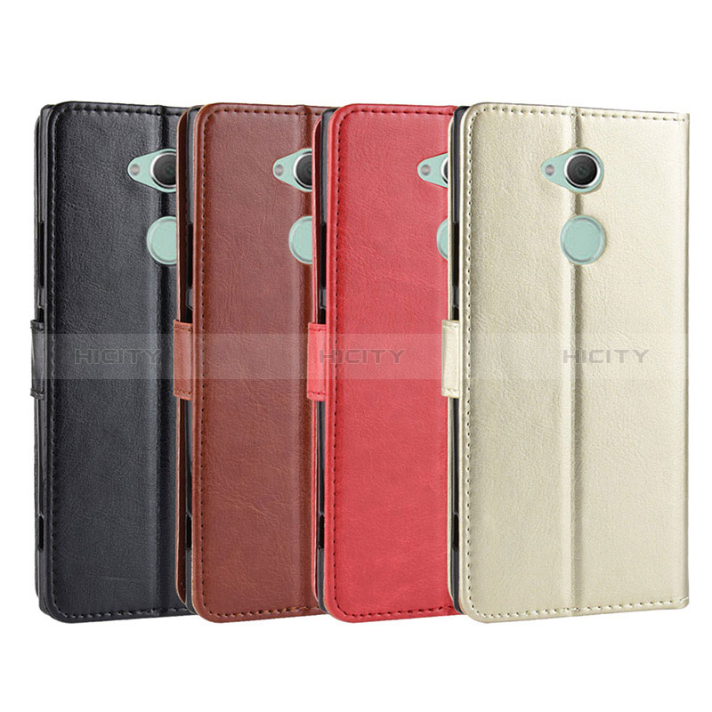 Custodia Portafoglio In Pelle Cover con Supporto BY5 per Sony Xperia XA2