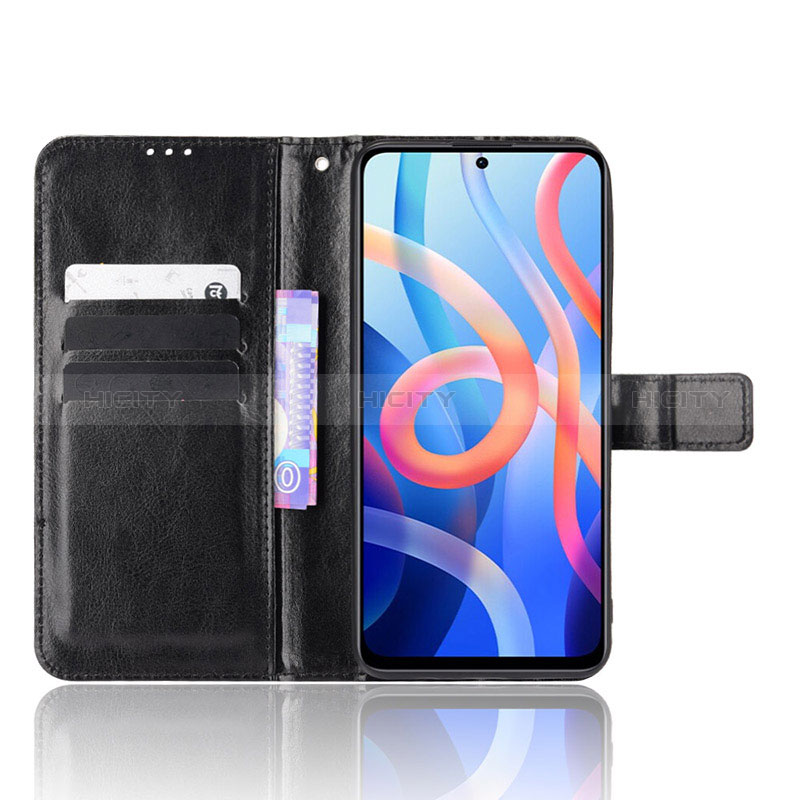 Custodia Portafoglio In Pelle Cover con Supporto BY5 per Xiaomi Poco M4 Pro 5G