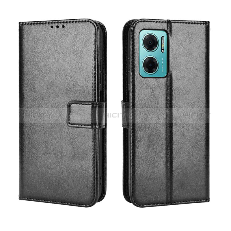 Custodia Portafoglio In Pelle Cover con Supporto BY5 per Xiaomi Redmi 11 Prime 5G Nero