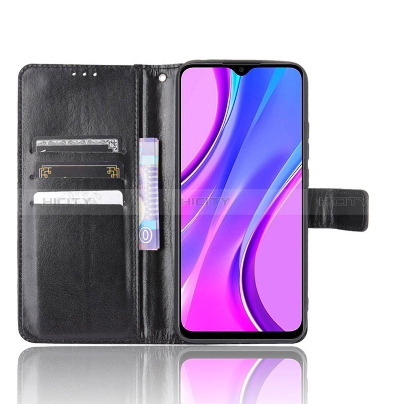 Custodia Portafoglio In Pelle Cover con Supporto BY5 per Xiaomi Redmi 9 Activ