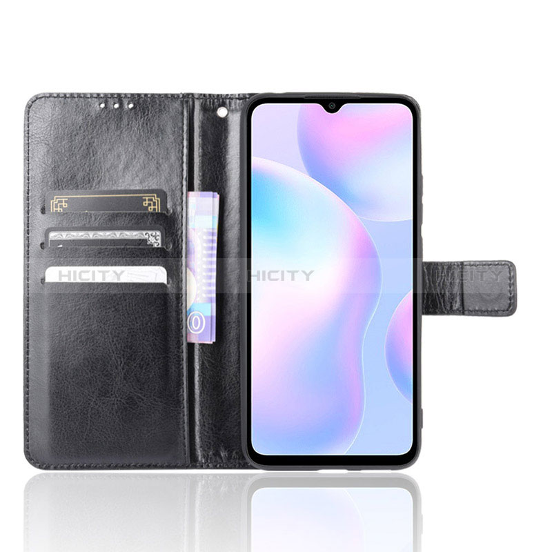 Custodia Portafoglio In Pelle Cover con Supporto BY5 per Xiaomi Redmi 9i