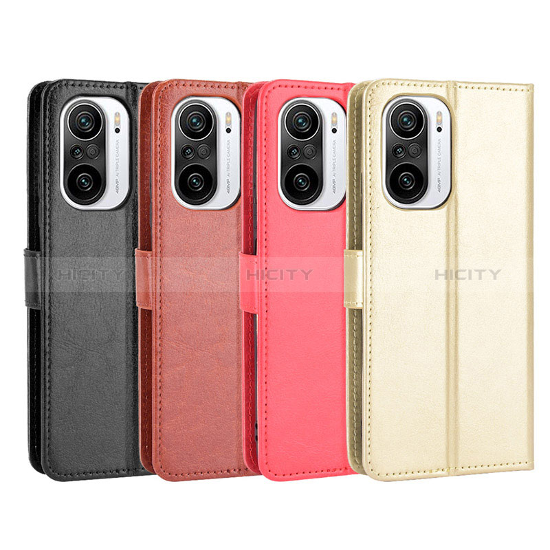 Custodia Portafoglio In Pelle Cover con Supporto BY5 per Xiaomi Redmi K40 Pro 5G