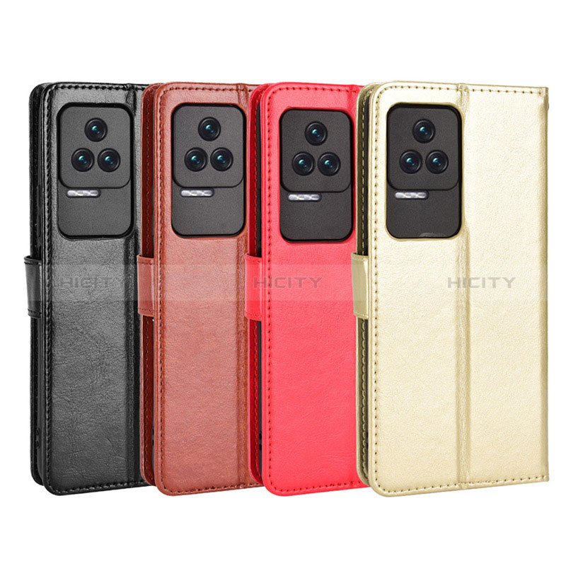 Custodia Portafoglio In Pelle Cover con Supporto BY5 per Xiaomi Redmi K50 5G